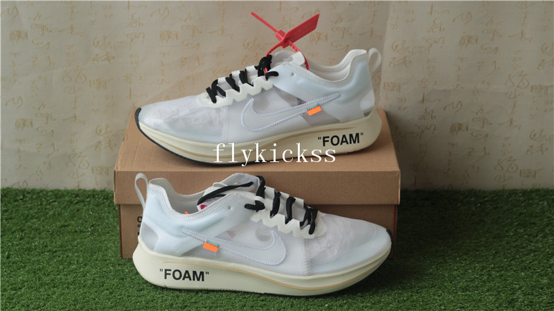 Correct Version Off White x Nike Zoom Fly